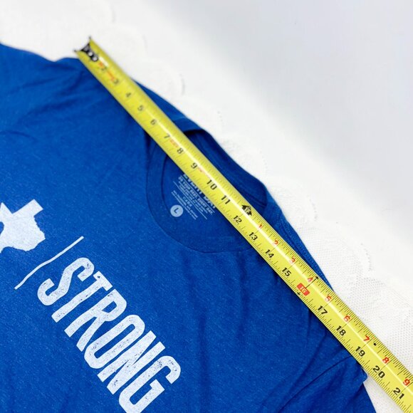 TEXAS STRONG Men's Texan Shirt Size Large Cowboys Compete Everyday - Picture 5 of 7